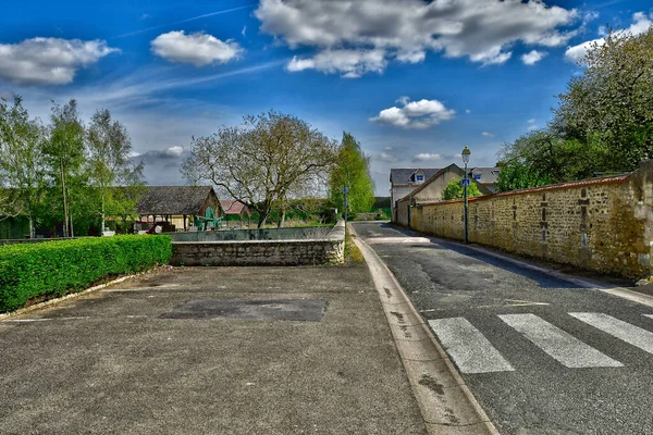 Buhy France April 2022 Picturesque Village — Stock Photo, Image