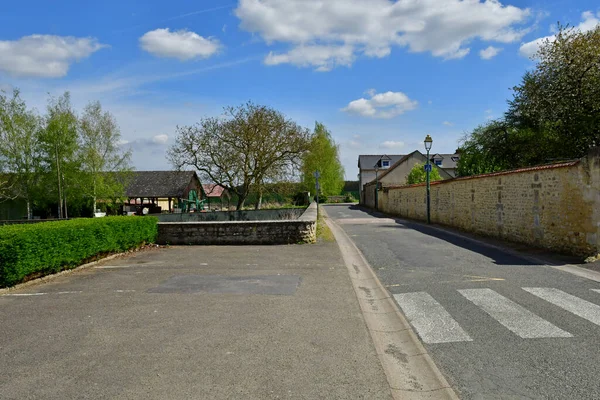 Buhy France April 2022 Picturesque Village — Foto Stock
