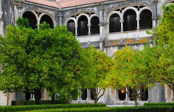 Alcobaca Portogallo Luglio 2020 Storico Monastero Costruito Nel Xii Secolo — Foto Stock