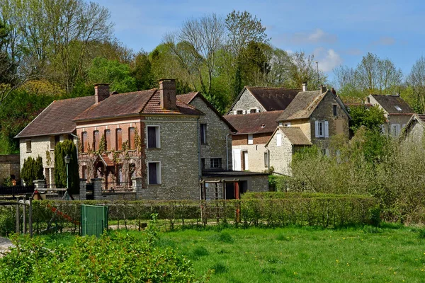 Buhy France April 2022 Picturesque Village — 图库照片