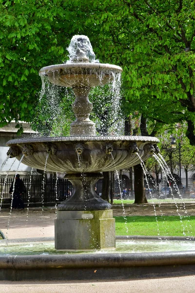 Paris France April 2022 Picturesque Place Des Vosges Marais District — стокове фото