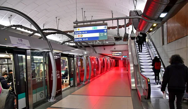 París Francia Abril 2022 Estación Paris Saint Lazare — Foto de Stock