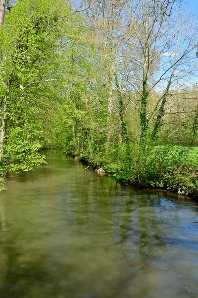 Dampsmesnil France April 2022 Epte River — Stockfoto