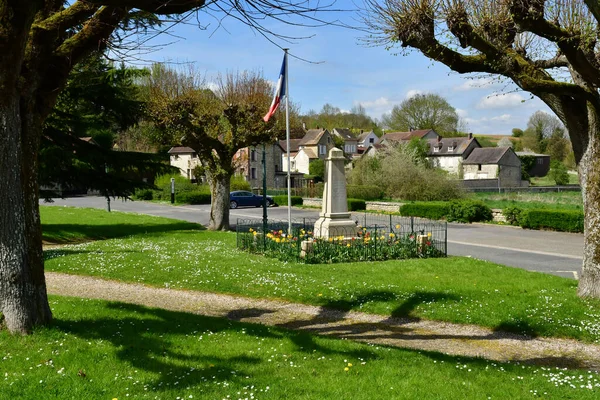 Buhy France April 2022 Picturesque Village — Stockfoto