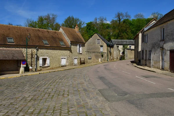 Montreuil Sur Epte França Abril 2022 Pitoresca Aldeia — Fotografia de Stock