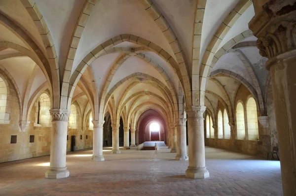 Alcobaca Portugal Julio 2020 Histórico Monasterio Construido Siglo Xii —  Fotos de Stock