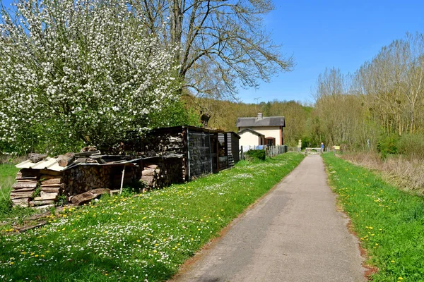 Montreuil Sur Epte Fransa Nisan 2022 Pitoresk Köy — Stok fotoğraf