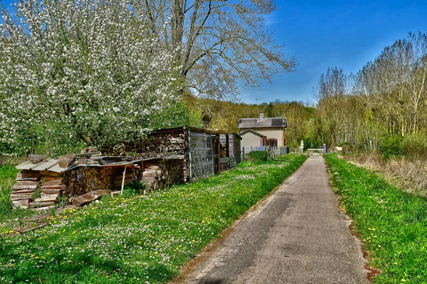 Montreuil Sur Epte Fransa Nisan 2022 Pitoresk Köy — Stok fotoğraf