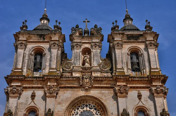 Alcobaca Portugalsko Červenec 2020 Historický Klášter Postavený Století — Stock fotografie