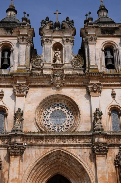 Alcobaca Portugalsko Červenec 2020 Historický Klášter Postavený Století — Stock fotografie