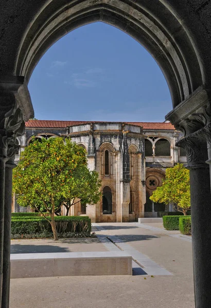 Alcobaca Portugal Julho 2020 Mosteiro Histórico Construído Século Xii — Fotografia de Stock
