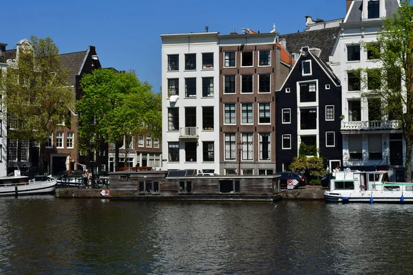 Amsterdam Mei 2022 Het Toeristische Stadscentrum — Stockfoto