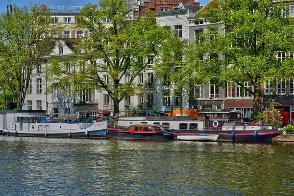 Amsterdam Países Bajos Mayo 2022 Centro Turístico Ciudad — Foto de Stock