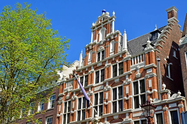 Amsterdã Holanda Maio 2022 Centro Turístico Cidade — Fotografia de Stock