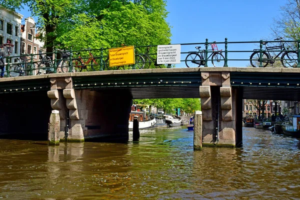 Amsterdam Nizozemsko Května 2022 Turistické Centrum — Stock fotografie