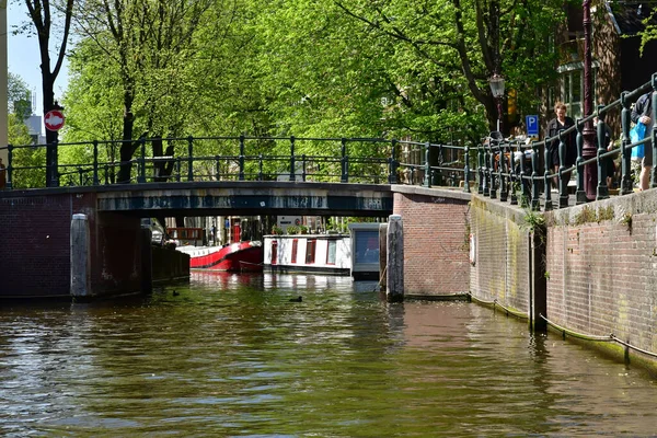 Amsterdam Nizozemsko Května 2022 Turistické Centrum — Stock fotografie