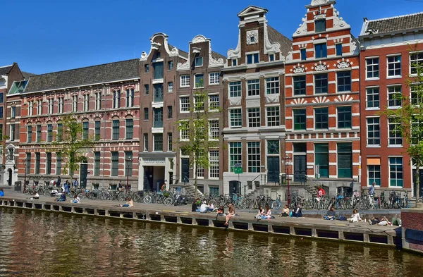 Amsterdam Nederländerna Maj 2022 Turistiska Centrum — Stockfoto