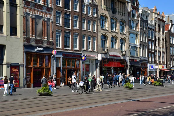 Amsterdam Pays Bas Mai 2022 Centre Ville Touristique — Photo