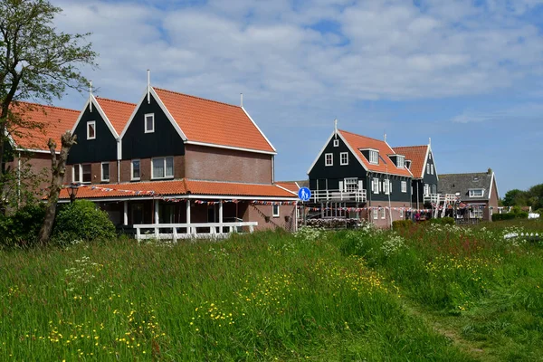 Marken Holanda Maio 2022 Pitoresca Aldeia — Fotografia de Stock