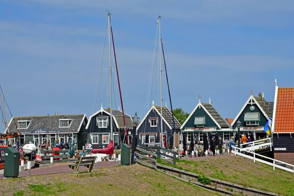 Marken Países Bajos Mayo 2022 Pintoresco Pueblo — Foto de Stock