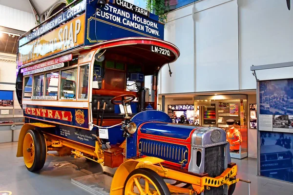 London England Juune 2022 London Transport Museum — стокове фото