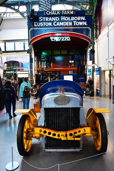 ロンドン イギリス 2022年6月20日 ロンドン交通博物館 — ストック写真