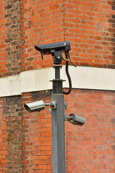 London England June 2022 Security Camera Kensington Palace — Foto Stock