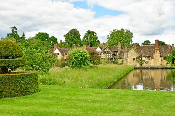 Hever Inglaterra Junho 2022 Hever Castle Casa Infância Anne Boleyn — Fotografia de Stock