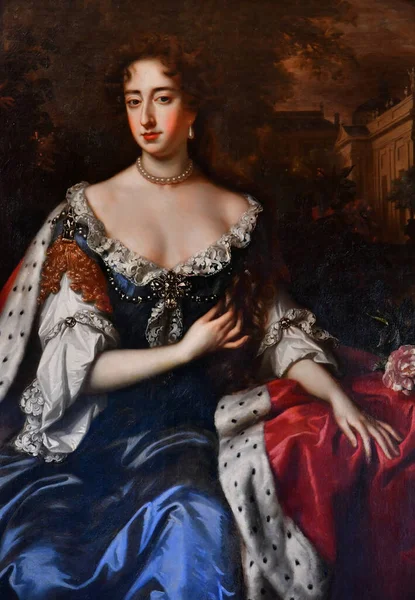 Londres Inglaterra Junio 2022 Retrato Reina María Palacio Kensington — Foto de Stock