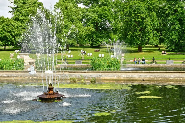 Londres Inglaterra Junio 2022 Fuente Hyde Park Verano — Foto de Stock