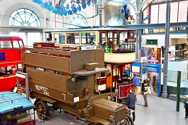 Londen Engeland Juni 2022 Het London Transport Museum — Stockfoto