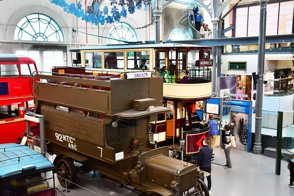 Londýn Anglie Červen 2022 Londýnské Muzeum Dopravy — Stock fotografie