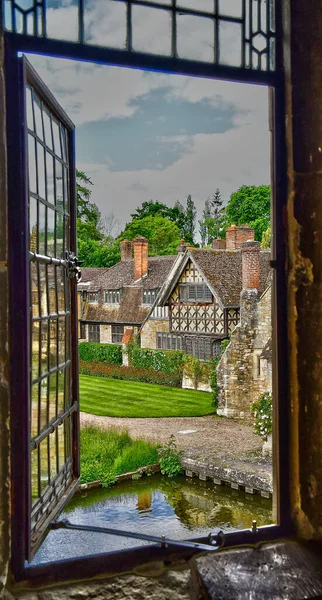 Hever Inglaterra Junho 2022 Hever Castle Casa Infância Anne Boleyn — Fotografia de Stock