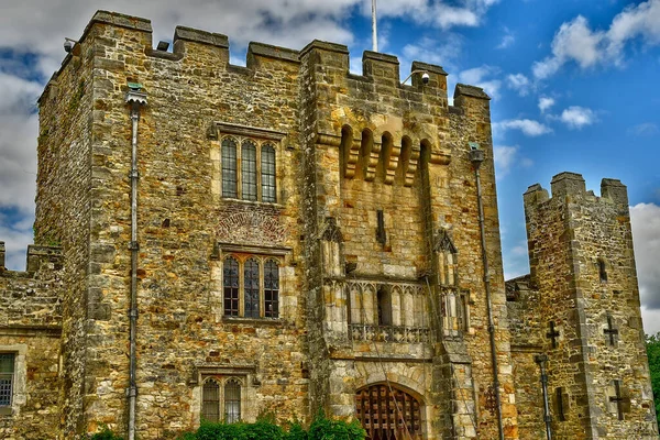 Hever Ngiltere Haziran 2022 Hever Şatosu Kent Anne Boleyn Çocukluk — Stok fotoğraf