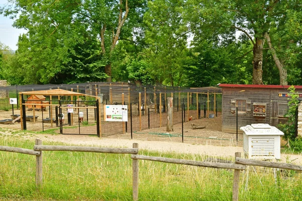 Jouy Moutier Francie Červenec 2022 Ecancourt Farm — Stock fotografie