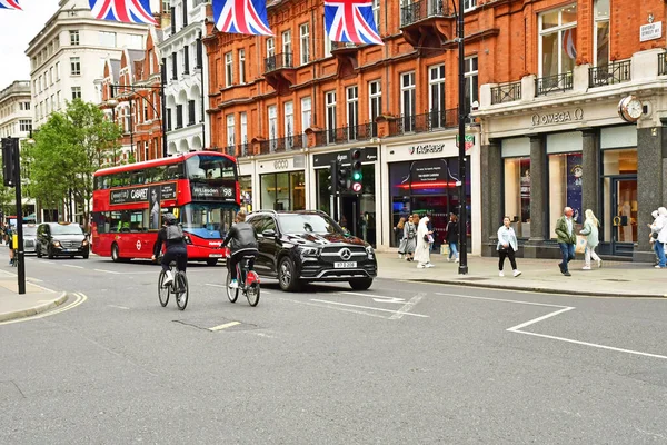 Londra Ngiltere Haziran 2022 Oxford Caddesi — Stok fotoğraf