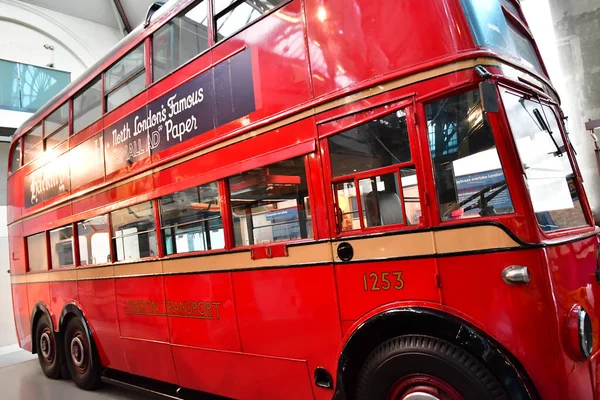 Londra Inghilterra Giugno 2022 London Transport Museum — Foto Stock