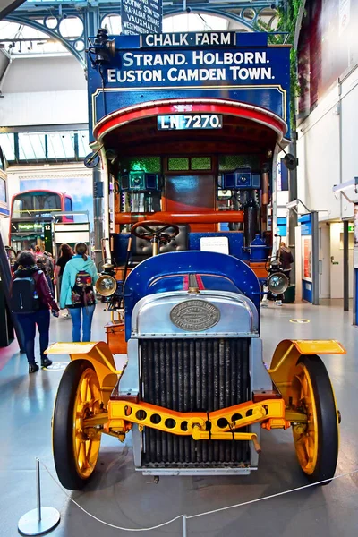 Londýn Anglie Červen 2022 Londýnské Muzeum Dopravy — Stock fotografie