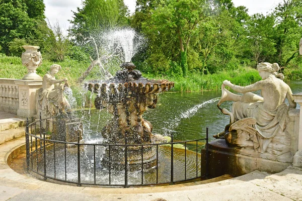 London England June 2022 Fountain Hyde Park Summer — 图库照片
