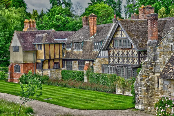 Hever Inglaterra Junho 2022 Hever Castle Casa Infância Anne Boleyn — Fotografia de Stock