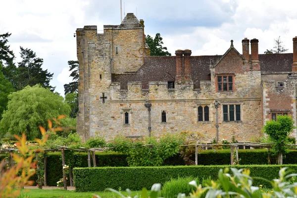 Hever Inglaterra Junho 2022 Hever Castle Casa Infância Anne Boleyn — Fotografia de Stock