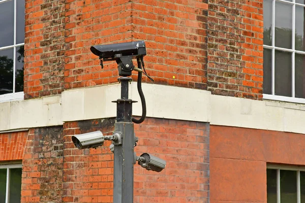 London England June 2022 Security Camera Kensington Palace —  Fotos de Stock