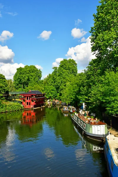 London England June 2022 Chinese Restaurant Canal Regent Park District — Stock Photo, Image
