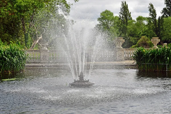 Londres Inglaterra Junio 2022 Fuente Hyde Park Verano —  Fotos de Stock