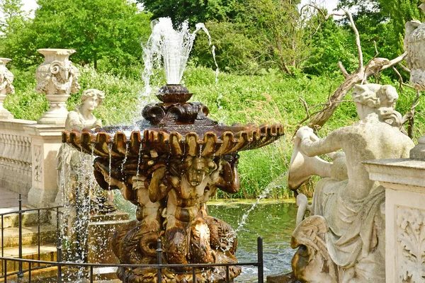 London England June 2022 Fountain Hyde Park Summer — 图库照片