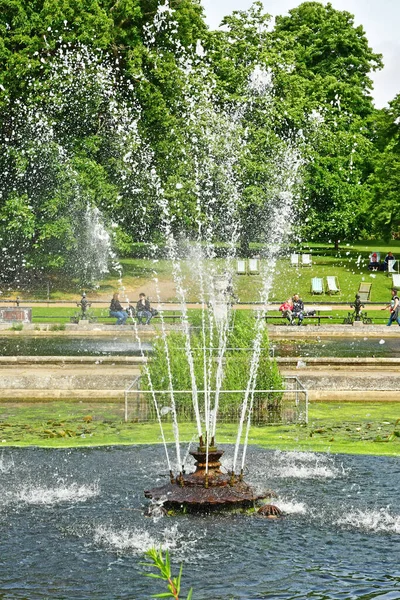 London England June 2022 Fountain Hyde Park Summer — Foto de Stock