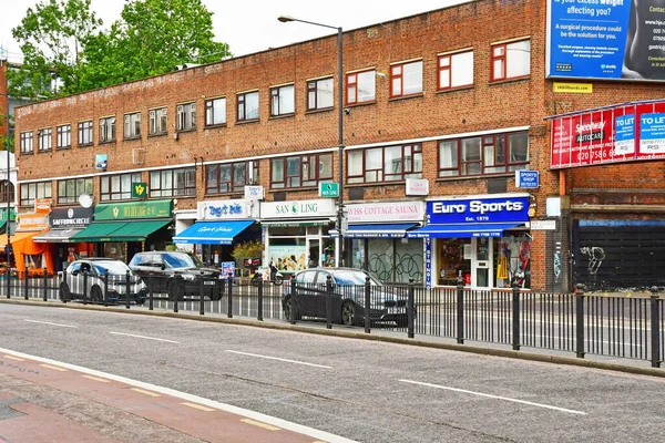 Londres Inglaterra Junho 2022 Distrito Swiss Cottage — Fotografia de Stock