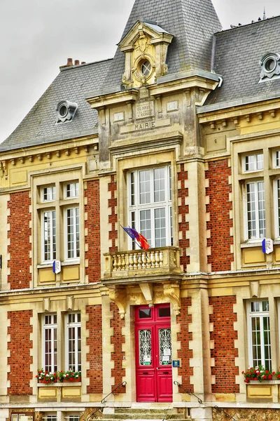 Ecouis France July 2022 City Hall — 스톡 사진