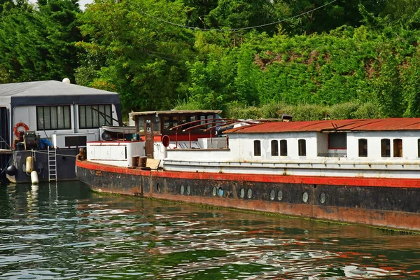 Chatou France July 2022 Cruise Seine River — Stock Photo, Image