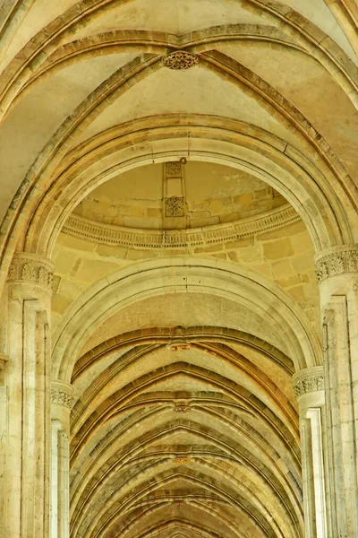 Les Andelys France July 2022 Notre Dame Collegiate Church — Fotografia de Stock